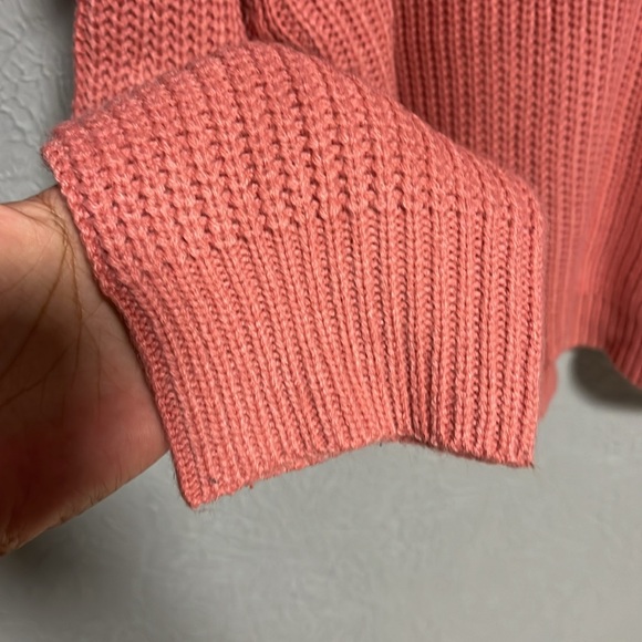 Knit Fringe Sweater Oversized XL - Picture 4 of 7